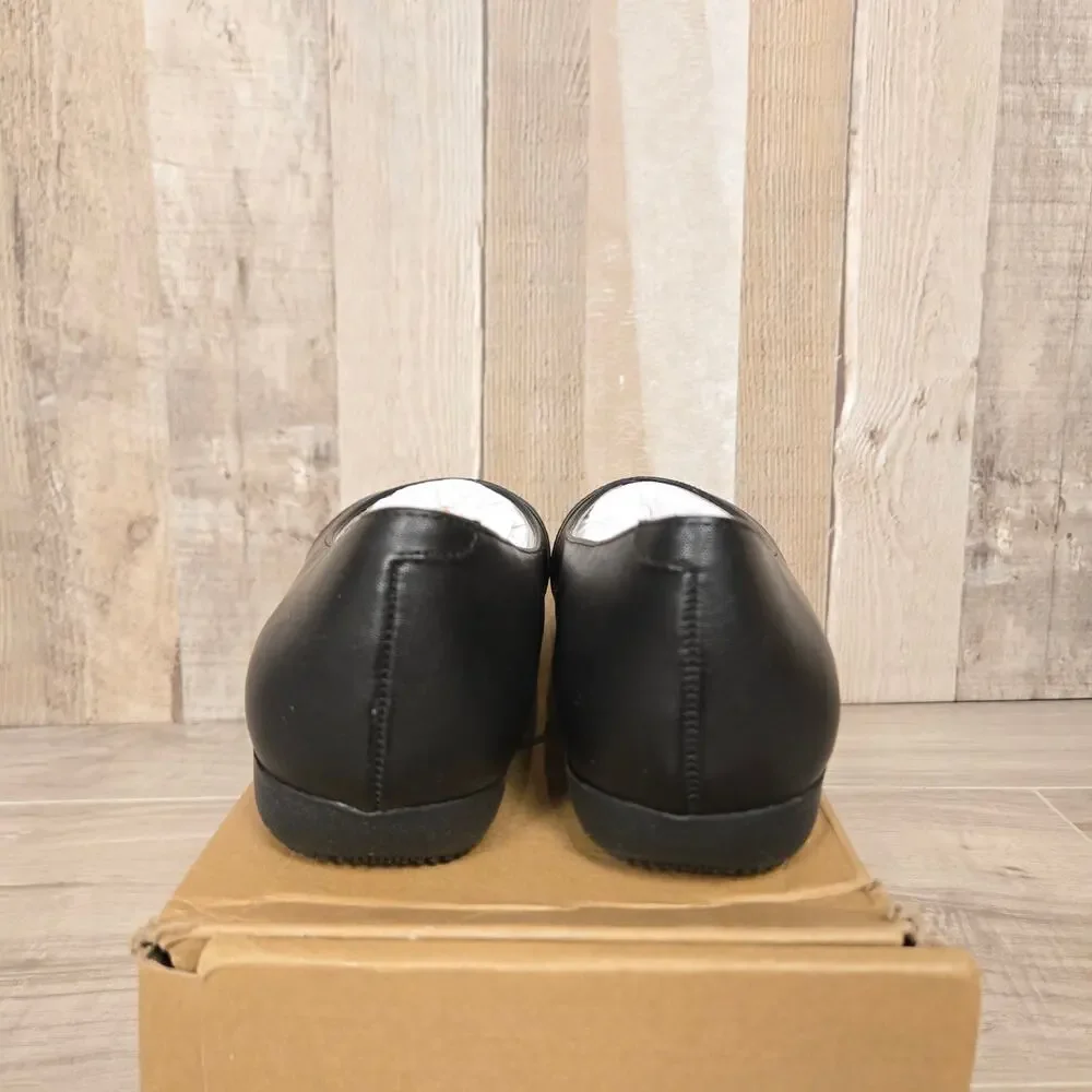 Women's Cliffs Flats Clara Black Comfort NWT 7.5 Wide